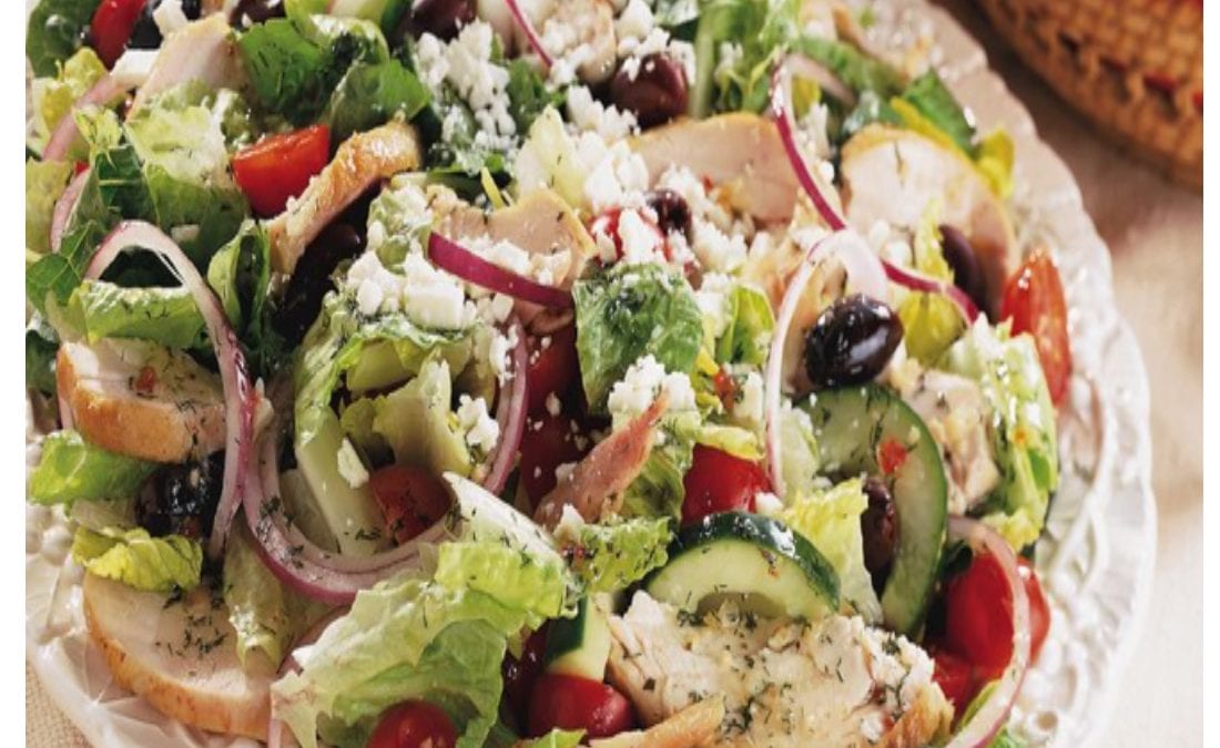 Greek Salad with Chicken