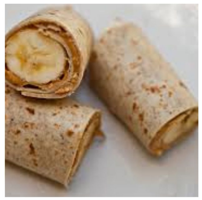 Peanut Butter Fruit Wrap
