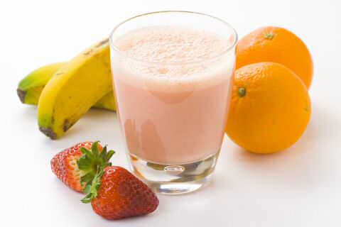 Strawberry Banana Orange Smoothie