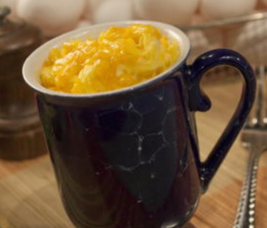 omelette in a mug