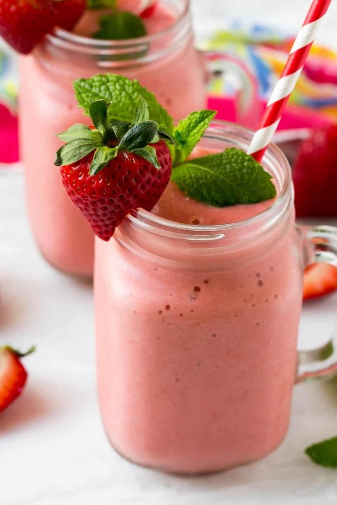 strawberry smoothie