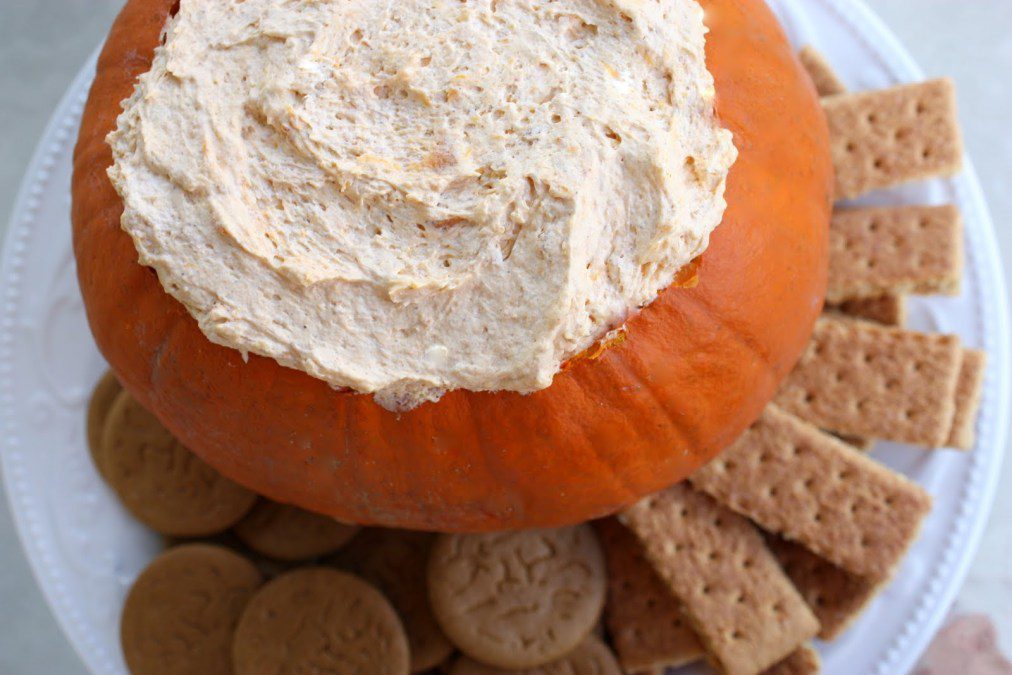 pumpkin fluff dip