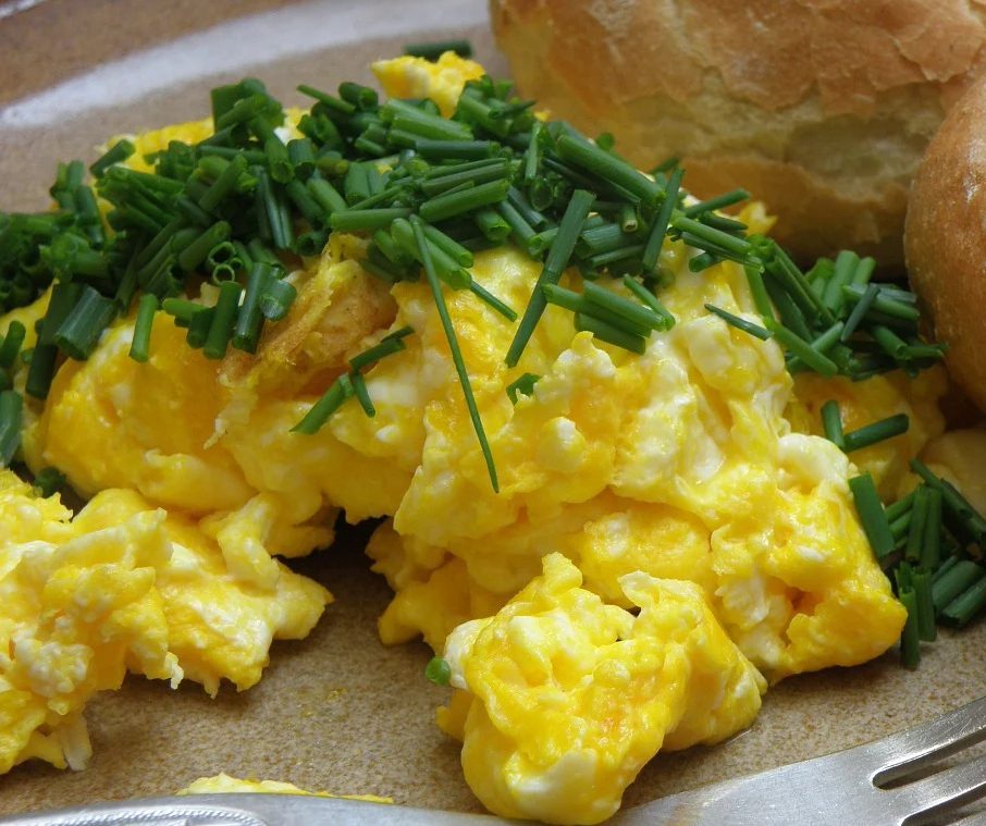 scrambled eggs