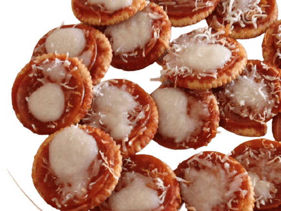 cracker pepperoni melts