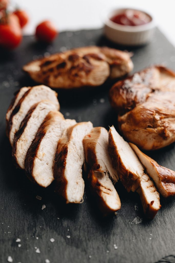sliced chicken breast