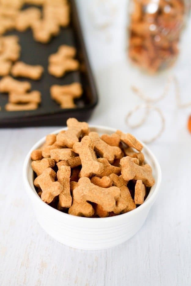 peanut butter dog biscuits