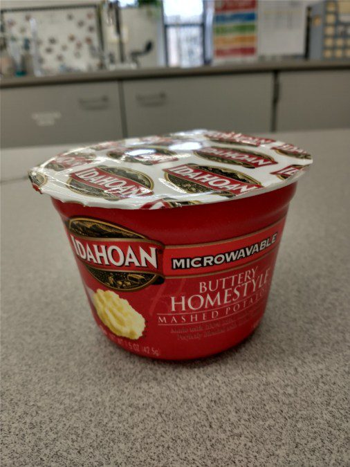 microwave mashed potatoes