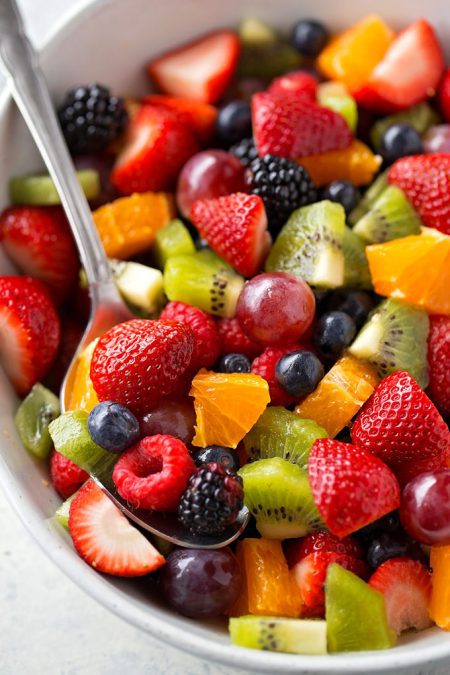 rainbow fruit salad