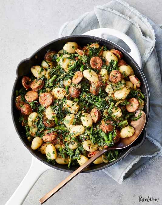gnocchi with sausage and broccoli